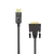 CABLE DP MALE - DVI MALE 15 m / BULK