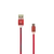 CABLE USB A MALE -> MICRO USB MALE 1.5 m RED
