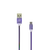 CABLE USB A MALE -> MICRO USB MALE 1.5 m PURPLE