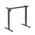 DESK LEGS SBOX MD-112 BLACK - 1 motor