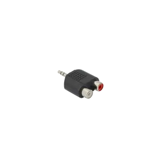 ADAPTER 3.5 mm Muški -> 2 X RCA Ženski / RETAIL