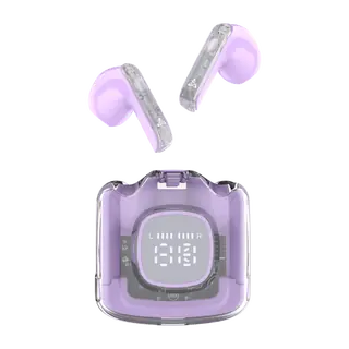 Auriculares + micrófono SBOX Bluetooth EB-TWS148 Morado