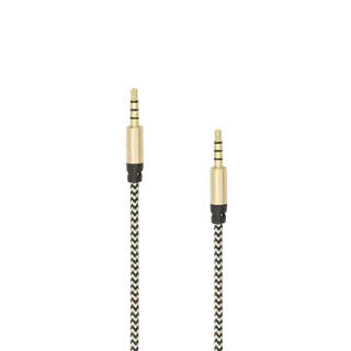 AUDIO KABEL SBOX 3.5 Muški - 3.5 mm Muški 1.5 m Zlatni