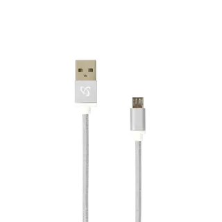 KABEL USB A Muški -> MICRO USB Muški 1.5 m Bijeli