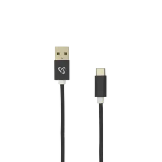 KABEL USB Muški -> TYPE-C Muški 1.5 m Crni