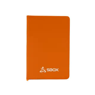 SBOX bilježnica 21x14 cm - Narančasta