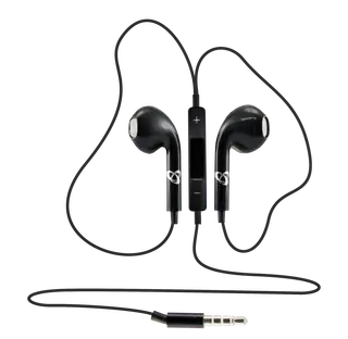 SLUŠALICE + MIKROFON SBOX IEP-204 Crne