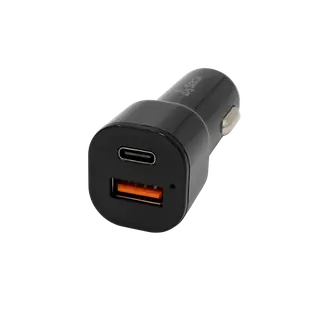 USB AUTO PUNJAČ SBOX CC-038 / 2 IZLAZA - 38 W Crni