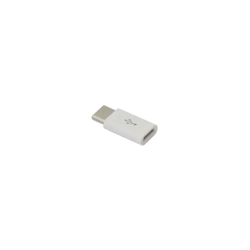 ADAPTER MICRO USB 2.0 Ženski -> TYPE-C Muški Bijeli / RETAIL