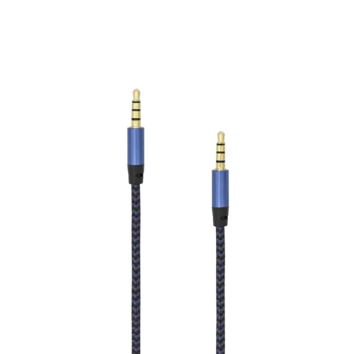 AUDIO KABEL SBOX 3.5 Muški - 3.5 mm Muški 1.5 m Plavi