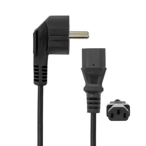 Kabel C-13 PC - SCHUKO POWER, 2 m