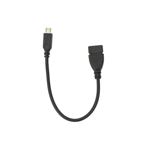 Кабел USB A Женски -> Micro USB Мъжки 0.1 m