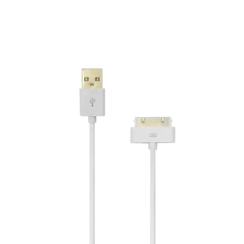 Кабел USB A Мъжки -> 4. gen. iPh/iPo/iPa Мъжки, 2 m