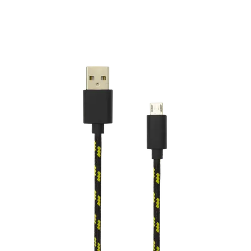 KABEL USB A Muški -> MICRO USB Muški 1 m Crni / RETAIL