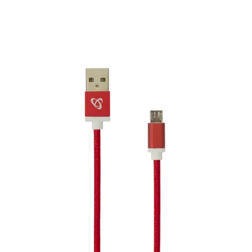 KABEL USB A Muški -> MICRO USB Muški 1.5 m Crveni