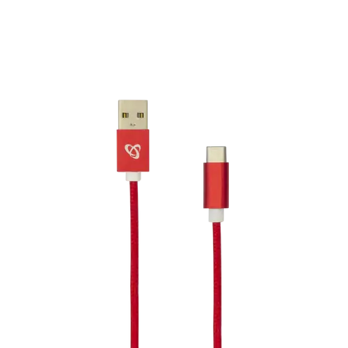 KABEL USB Muški -> TYPE-C Muški 1.5 m Crveni
