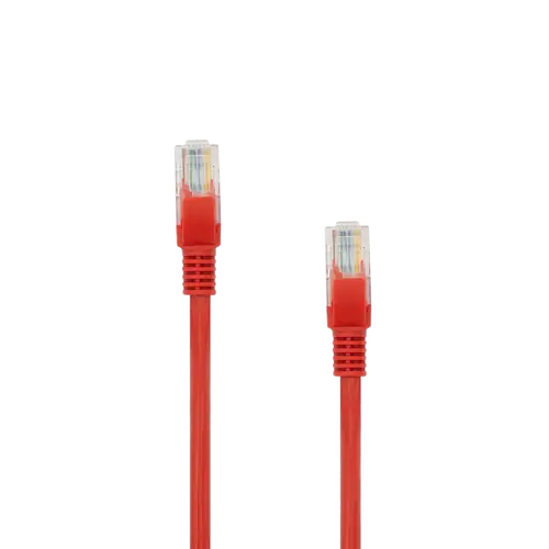 Кабел UTP CAT5e 1 m Червен