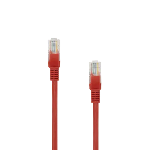 Cable UTP CAT5e 10 m Rojo/RETAIL
