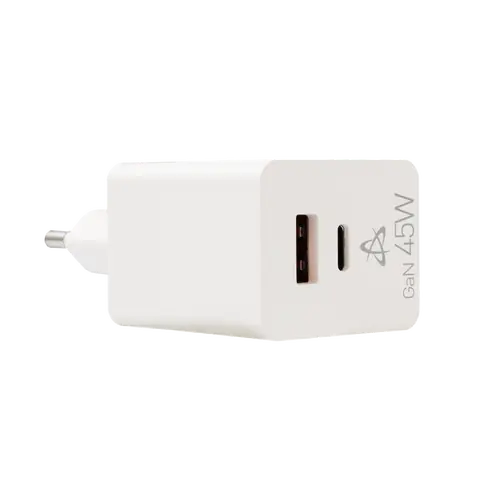 USB KUĆNI PUNJAČ HC-45 / 2 ULAZA 45W GAN
